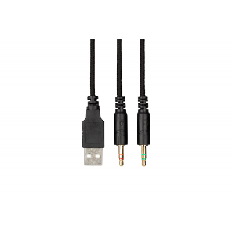 Гарнітура ігрова 2E GAMING HG340 RGB 3.5mm Black