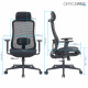 Крісло офісне OfficePro Wave OC670-B-B-B