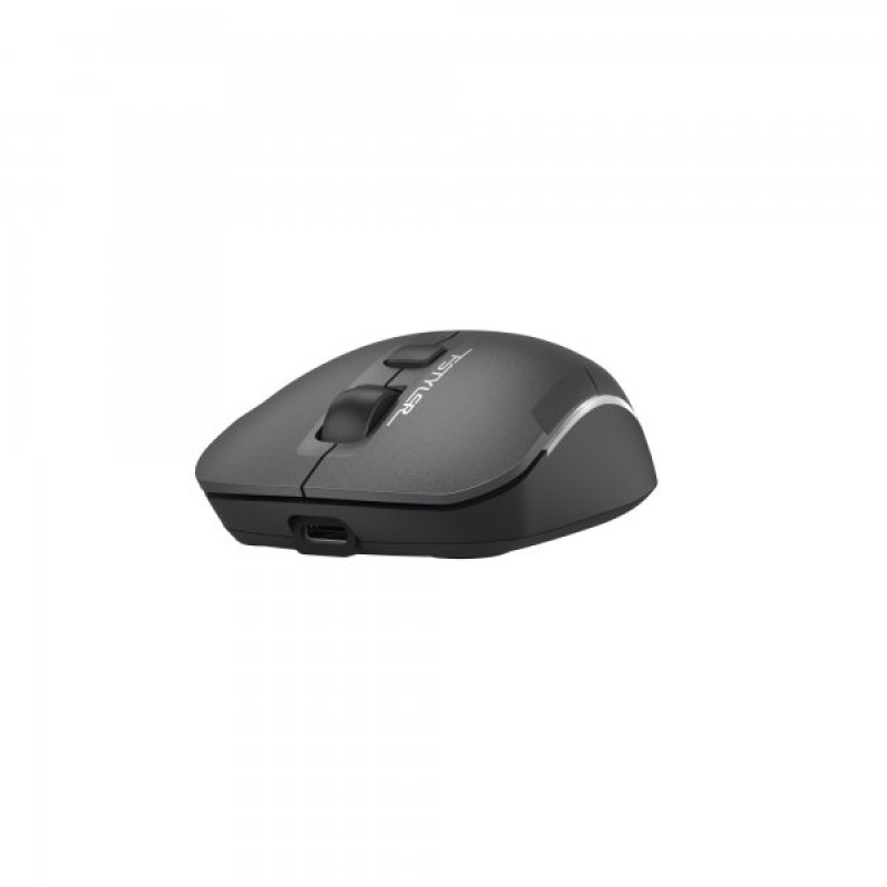 Миша бездротова A4Tech Fstyler FB26CS Air2 (Smoky Grey), сірий+чорний