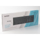 Клавіатура A4-Tech Fstyler FX60H, сірий, USB