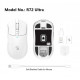 Миша ігрова бездротова Bloody R72 Ultra (White)