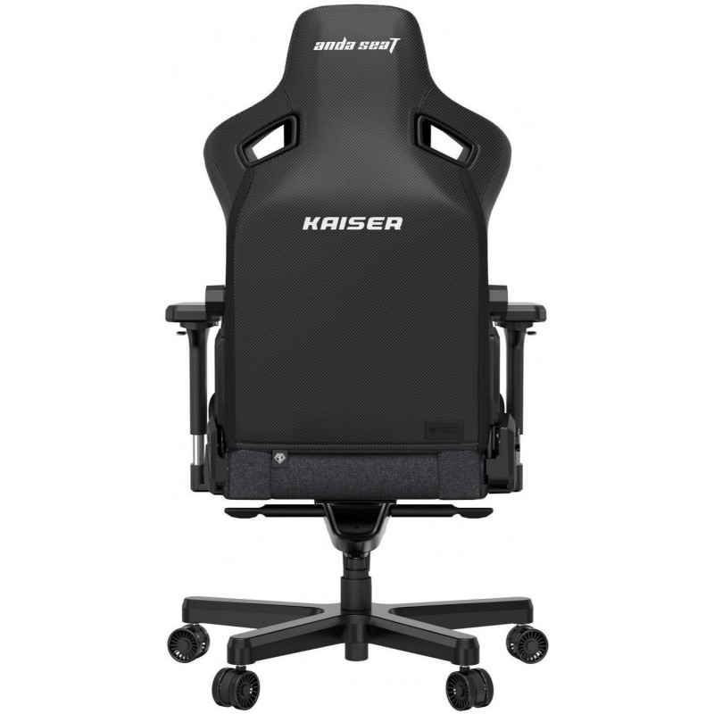 Крісло ігрове Anda Seat Kaiser 3 Dark Gray Fabric Size XL AD12YDC-XL-01-GB-CF