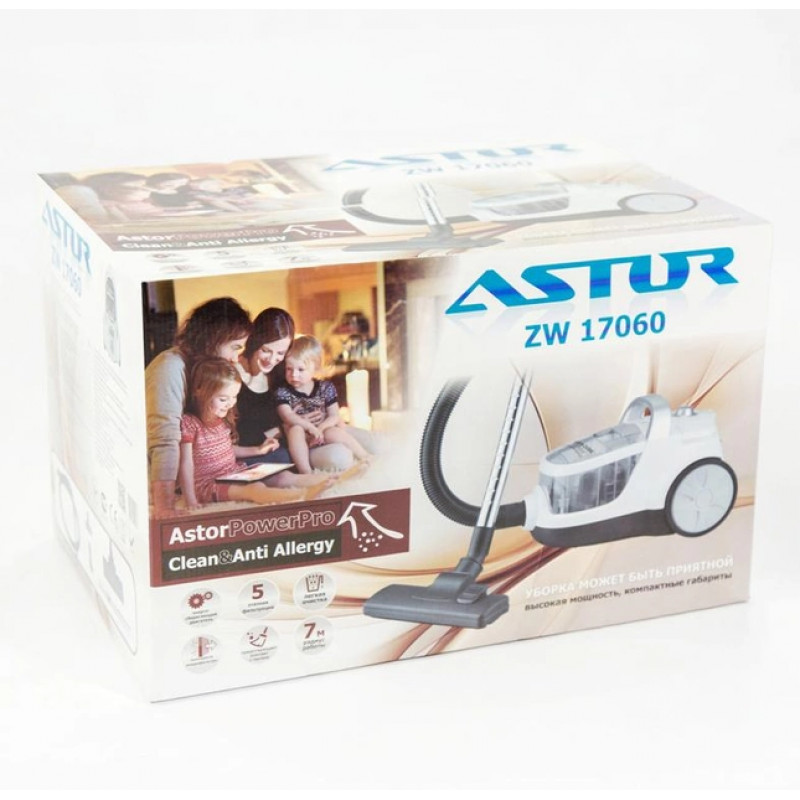 Пилосос Astor ZW17060