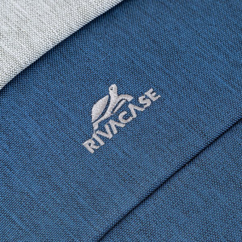 RivaCase 7562 сіро-синій рюкзак для ноутбука 15.6 дюймів