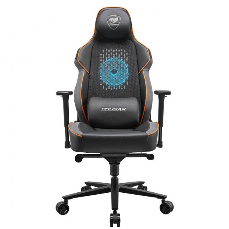 Крісло ігрове Cougar NxSys Aero, колір чорний