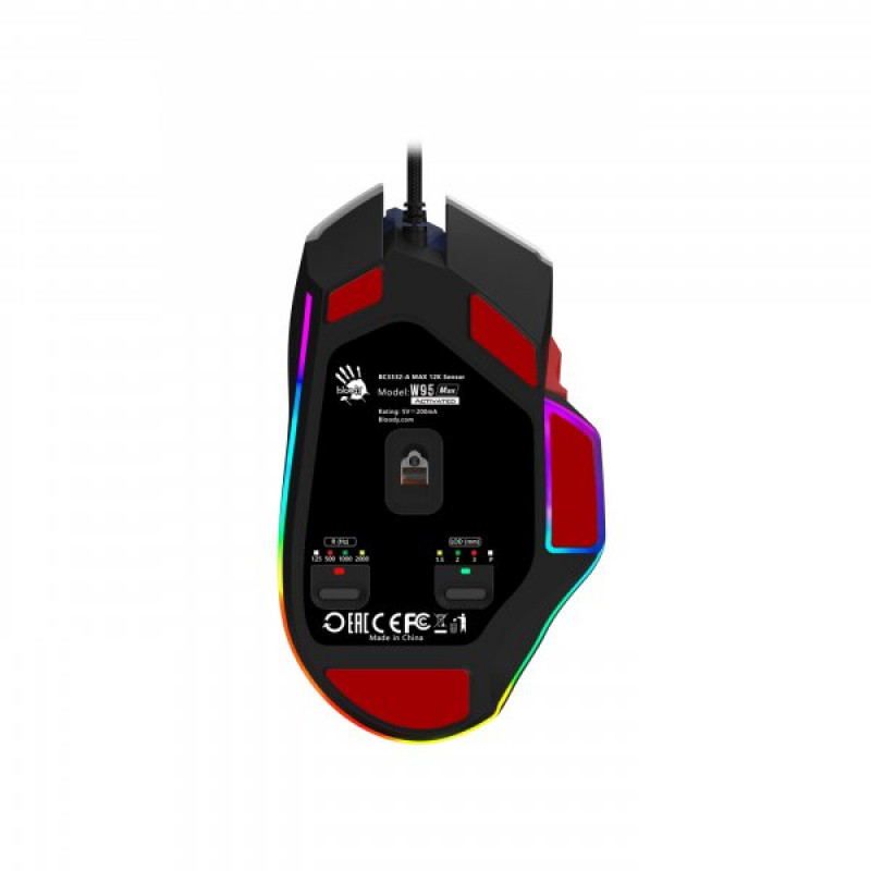 Миша ігрова A4Tech W95 Max Bloody, білий, Bloody