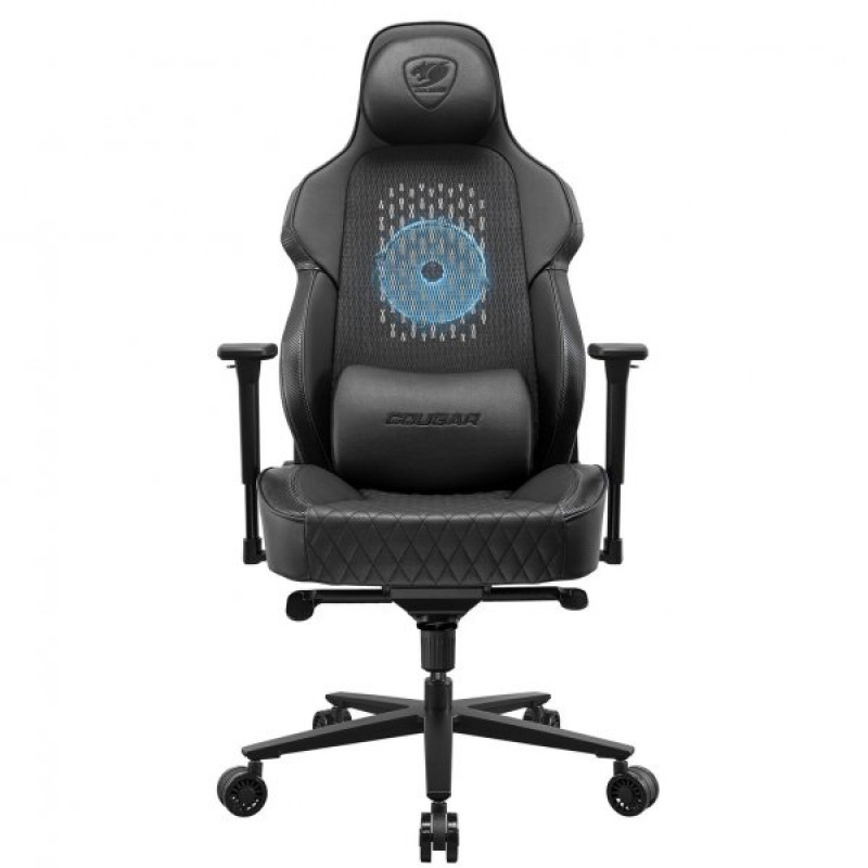 Крісло ігрове Cougar NxSys Aero Black, чорний