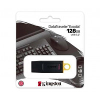 Флешка Kingston USB 3.2 DT Exodia 128GB Black/Yellow