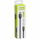Кабель Colorway USB - MicroUSB 2.4А 2м Black (CW-CBUM009-BK)