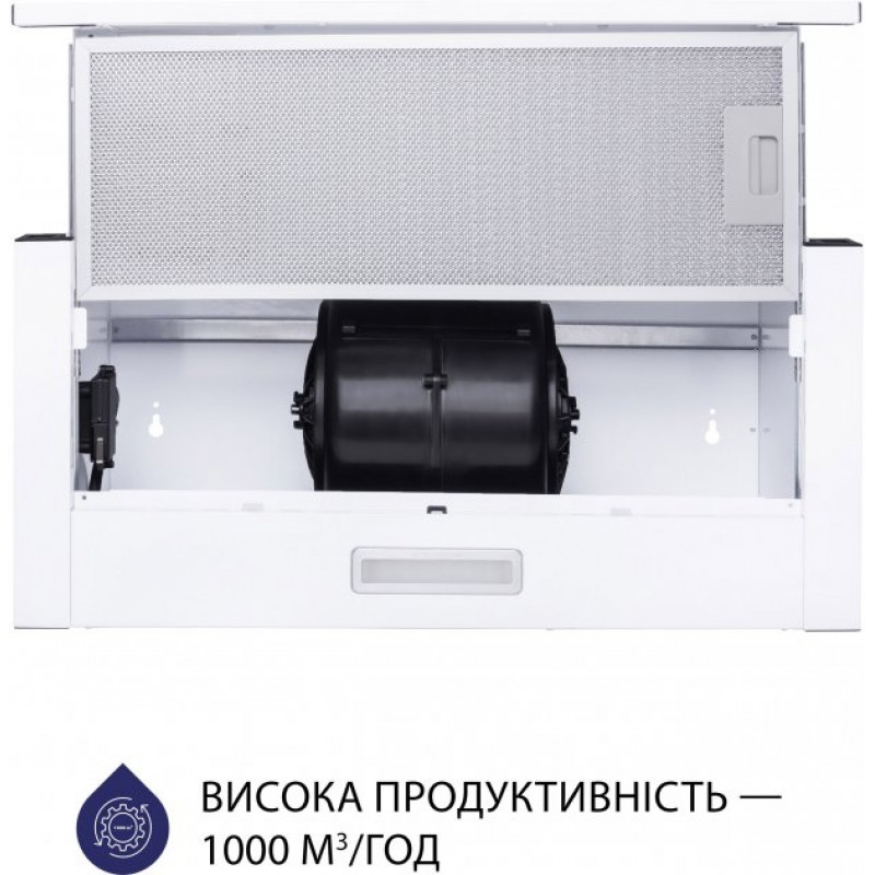 Витяжка Minola HTL 6614 WH 1000 LED