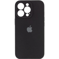 Чохол Silicone Full case with Camera Protection для iPhone 13 Pro Max Black