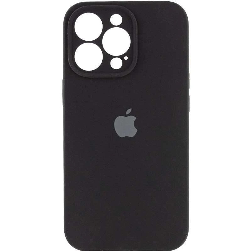 Чохол Silicone Full case with Camera Protection для iPhone 14 Pro Max Black
