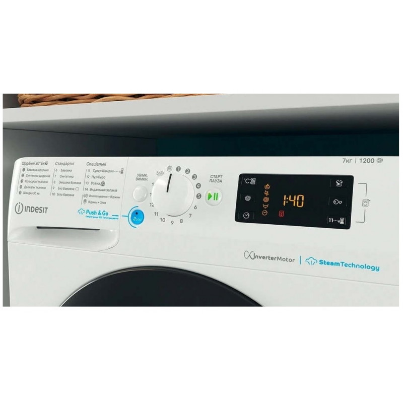 Пральна машина Indesit BWSE71293XWBVUA
