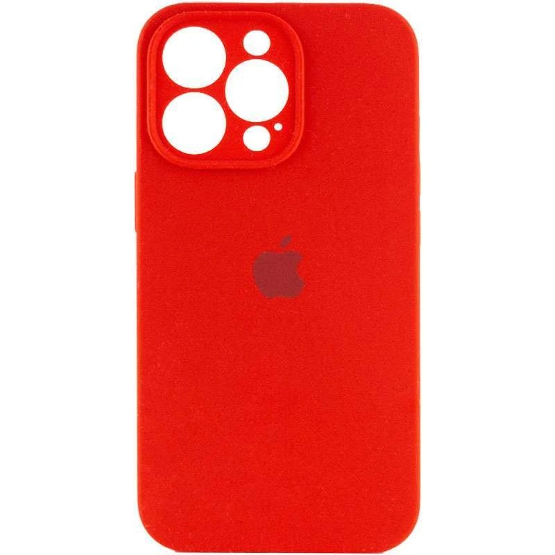 Чохол Silicone Full case with Camera Protection для iPhone 13 Pro Max Red