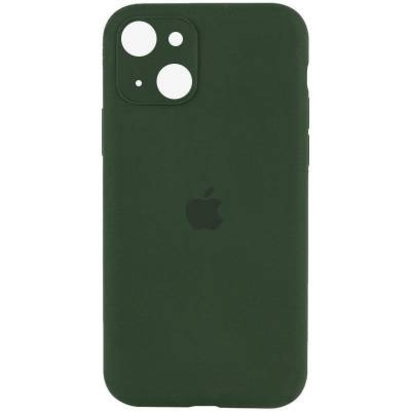 Чохол Silicone Full case with Camera Protection для iPhone 14 Army green