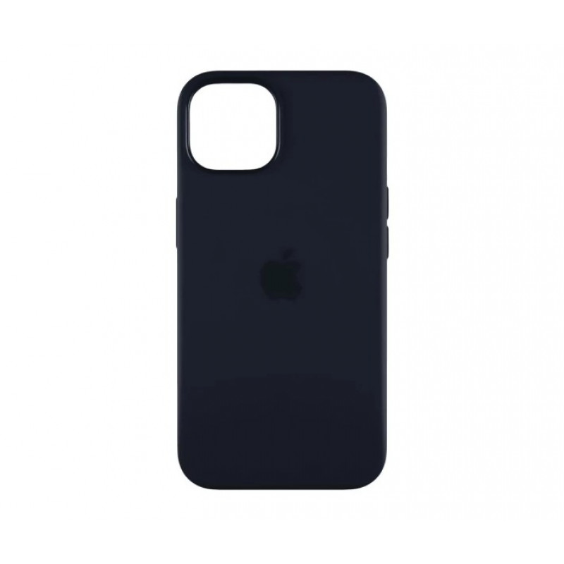 Чохол Silicone Case Original with MagSafe and Splash Screen для iPhone 14 Midnight
