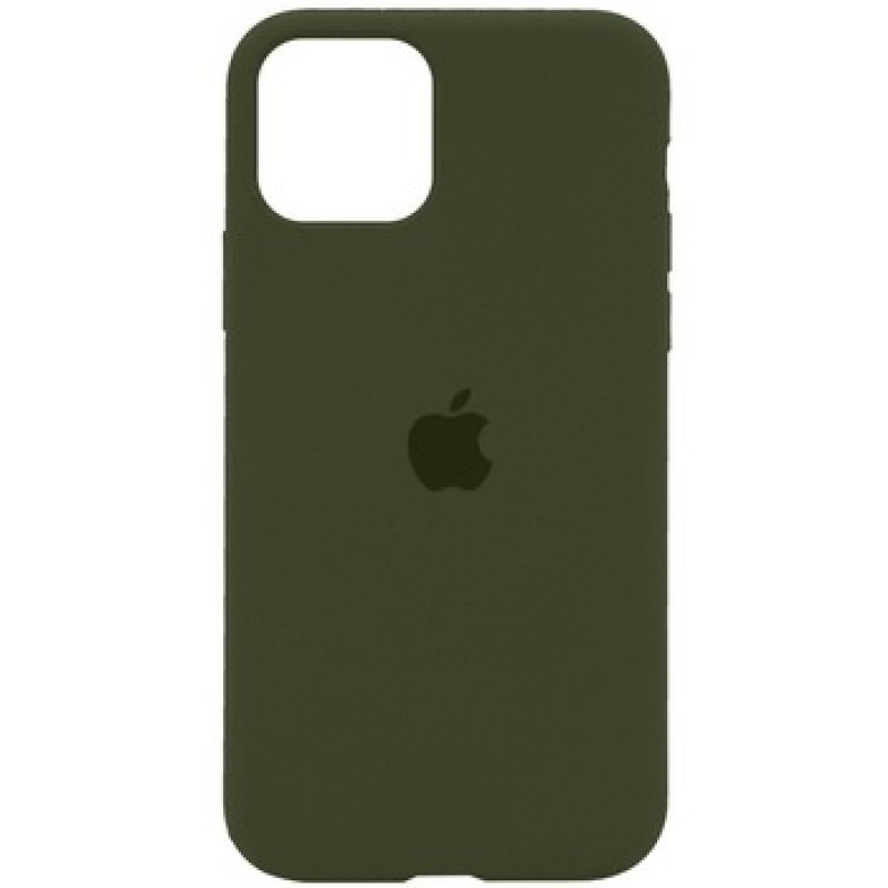 Чохол Avantis Silicone Case (Open Camera) iPhone 14 Pro Max Army green