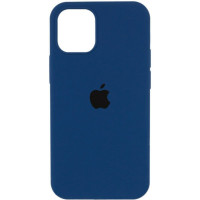 Чохол Avantis Silicone Case (Open Camera) iPhone 12 Pro Max Navy blue