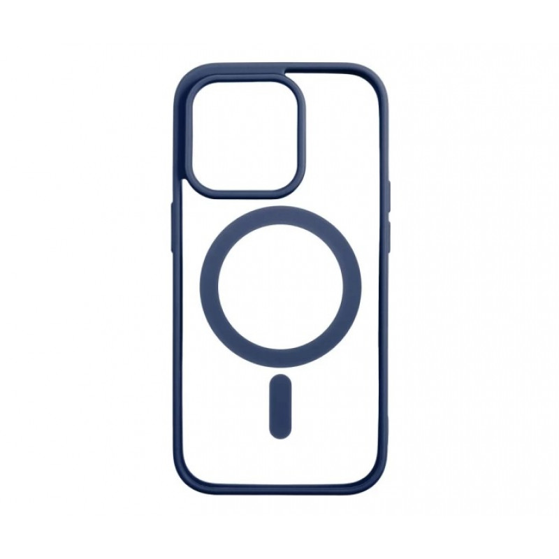 Чохол Avantis Color case with MagSafe (TPU+PC) для iPhone 14 Pro Max Dark blue