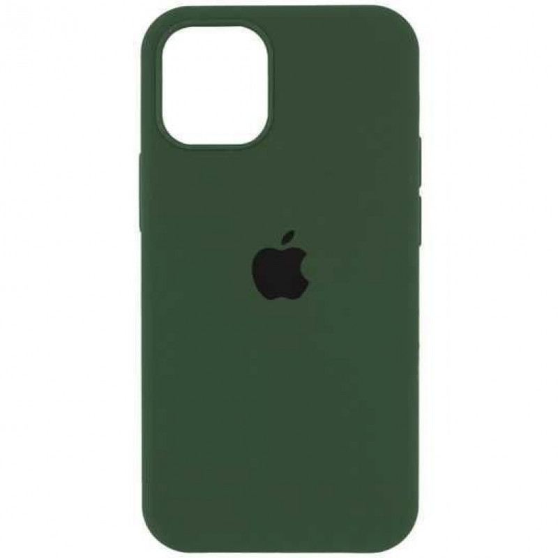 Чохол Silicone Full case with Camera Protection для iPhone 13 Pro Max Army green