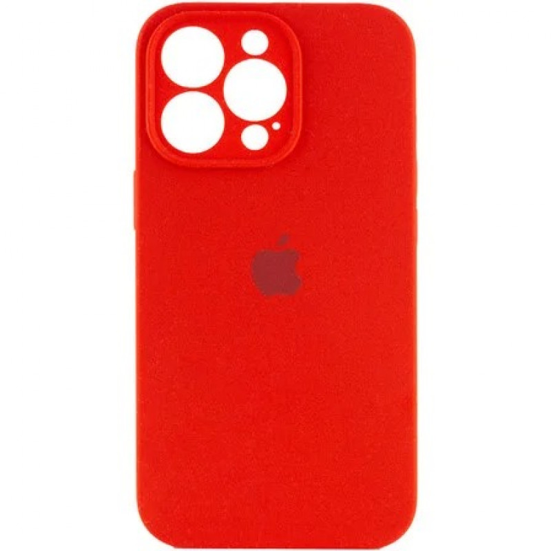 Чохол Silicone Full case with Camera Protection для iPhone 14 Pro Red