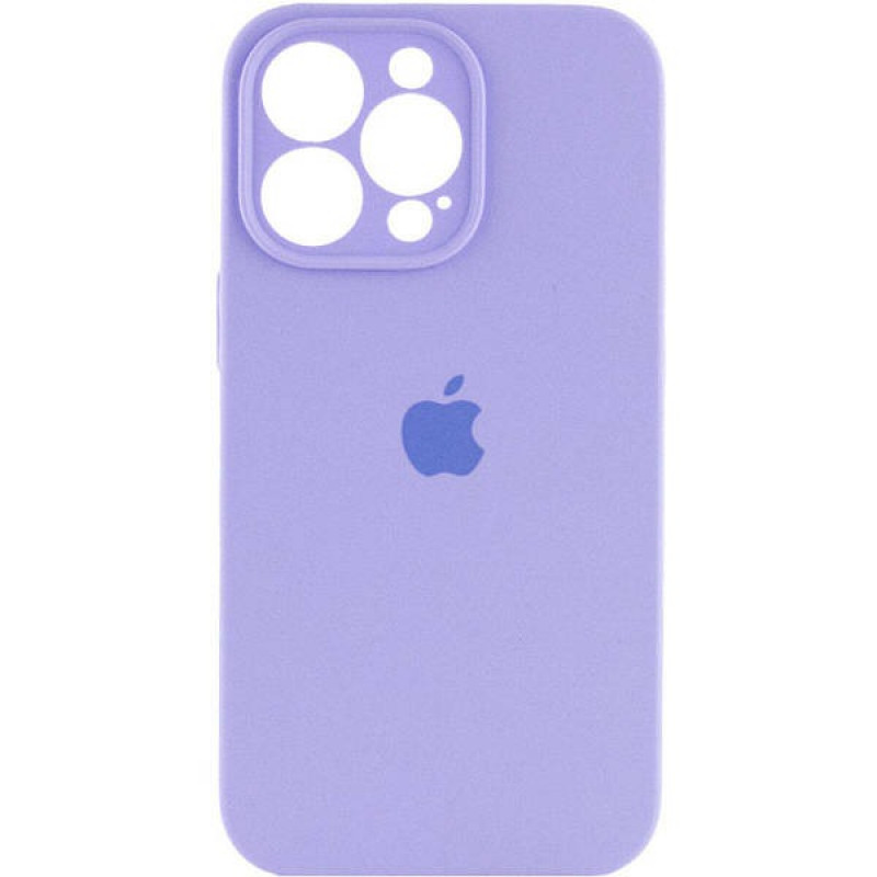 Чохол Silicone Full case with Camera Protection для iPhone 13 Pro Max Elegant purple