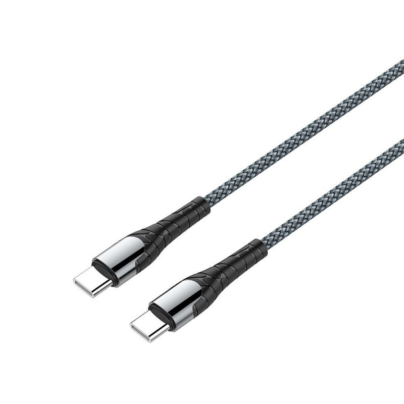 Кабель Colorway Type-C - Type-C (PD Fast Charging 65W) 3.0А 2м CW-CBPDCC039-GR