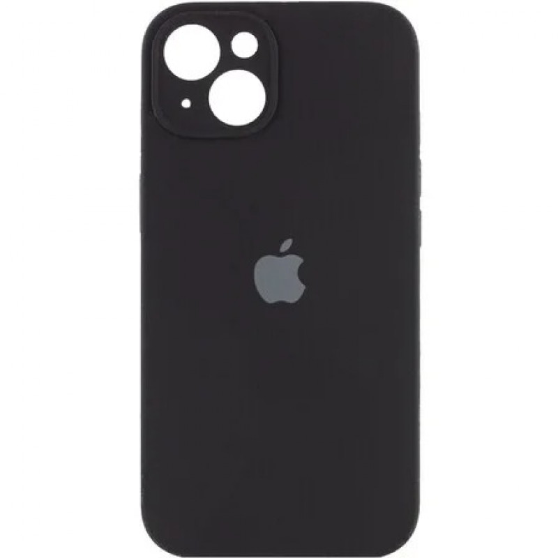 Чохол Silicone Full case with Camera Protection для iPhone 15 Black
