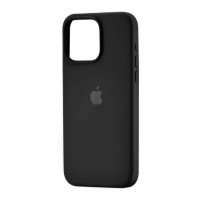 Чохол Silicone Case Full Protection для iPhone 15 Pro Max Black