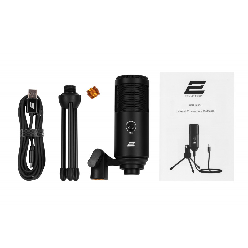 Мікрофон 2Е MPC020 Streaming KIT USB