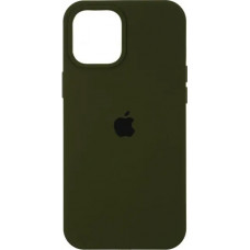 Чохол Silicone Case Full Protection для iPhone 15 Pro Max Army green