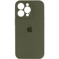 Чохол Silicone Full case with Camera Protection для iPhone 14 Pro Max Army green