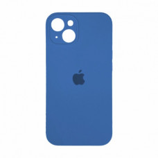 Чохол Silicone Full case with Camera Protection для iPhone 15 Blue cobalt