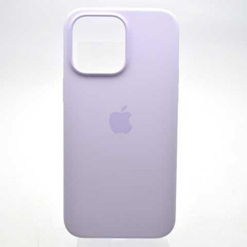 Чохол Silicone case MagSafe для iPhone 14 Pro Lilac