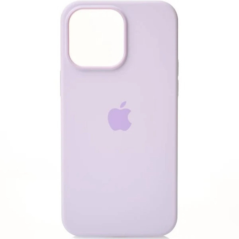 Чохол Silicone case MagSafe для iPhone 14 Pro Max Lilac