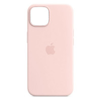 Чохол Silicone case MagSafe для iPhone 15 Light pink