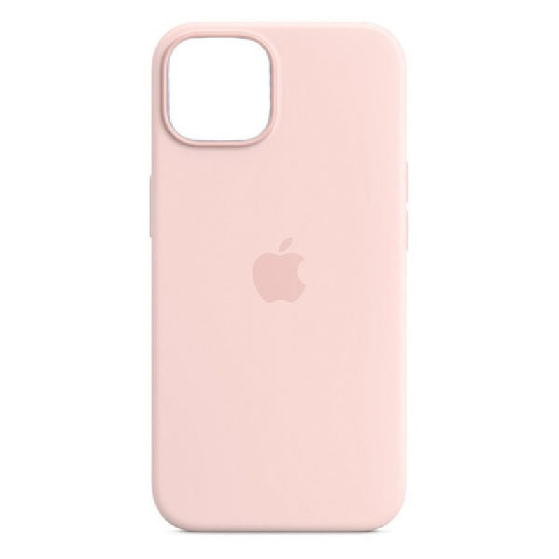 Чохол Silicone case MagSafe для iPhone 15 Light pink