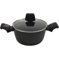 Каструля Krauff Smart Fry 2,3л. 20см зі скляною кришкою (25-45-159)