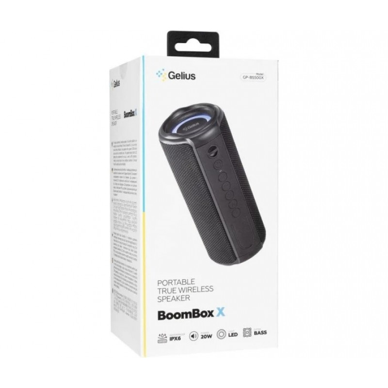 Колонка Gelius BoomBox X GP-BS500x Black