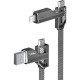 Кабель USB Gelius Twister GP-UCN004 4в1 USB-A/Type-C to Type-C/Lightning (1,2m) (60W) Gray