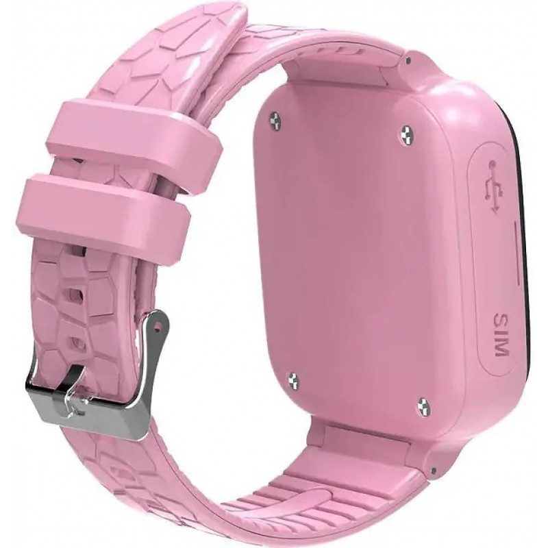Дитячий смарт годинник Gelius GP-PK007 (Ocean) з GPS трекером Pink