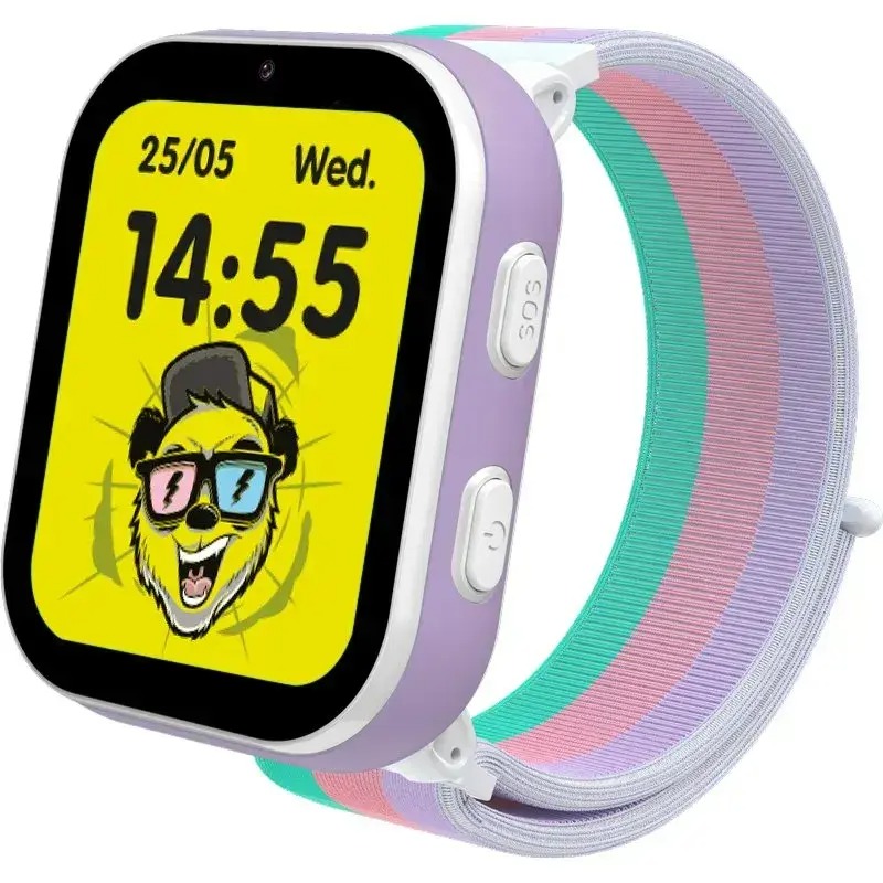 Дитячий смарт годинник Gelius GP-PK008 (Rainbow) з GPS/4G White