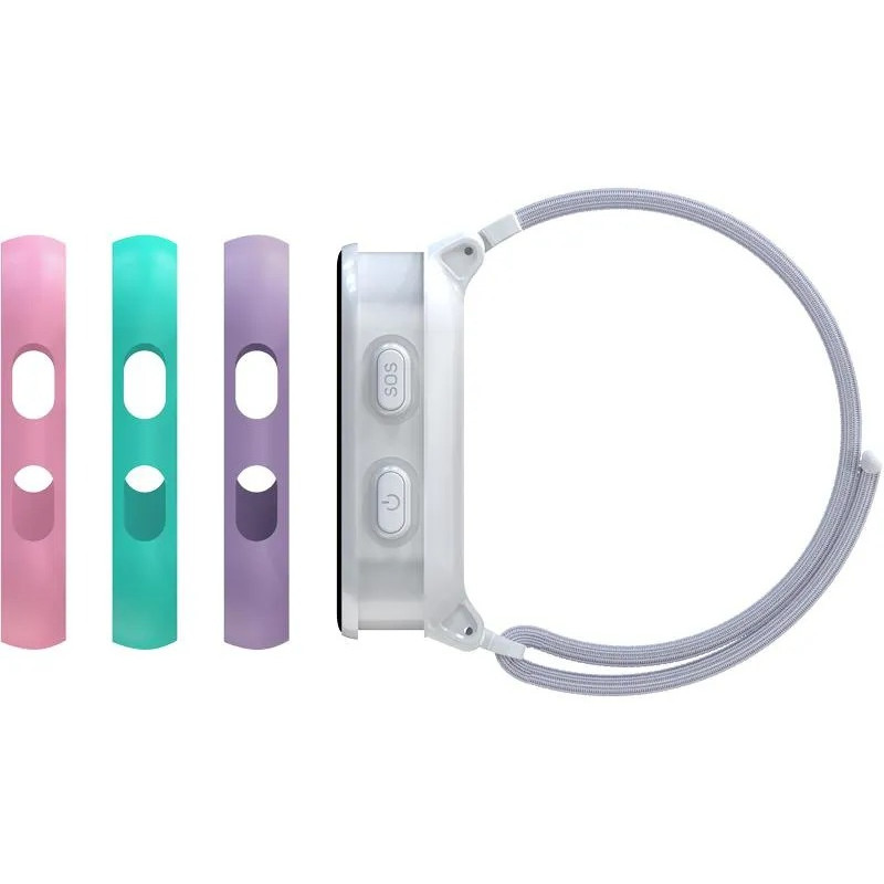 Дитячий смарт годинник Gelius GP-PK008 (Rainbow) з GPS/4G White