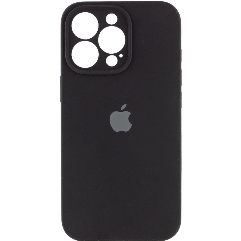 Чохол Silicone Case Full Protection для iPhone 16 Pro Max Black