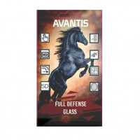 Захисне скло Avantis 5D Full Defense ESD для iPhone 16 Pro Black