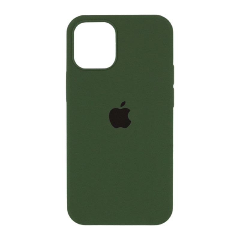 Чохол Silicone Case Full Protection для iPhone 16 Army green