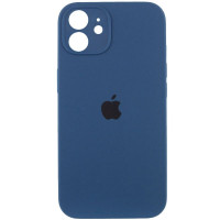 Чохол Silicone Case Full Protection для iPhone 16 Dark blue