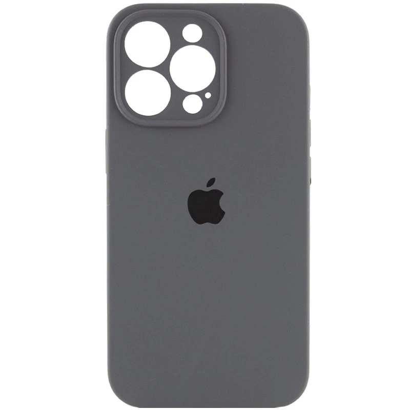 Чохол Silicone Case Full Protection для iPhone 16 Pro Charcoal grey
