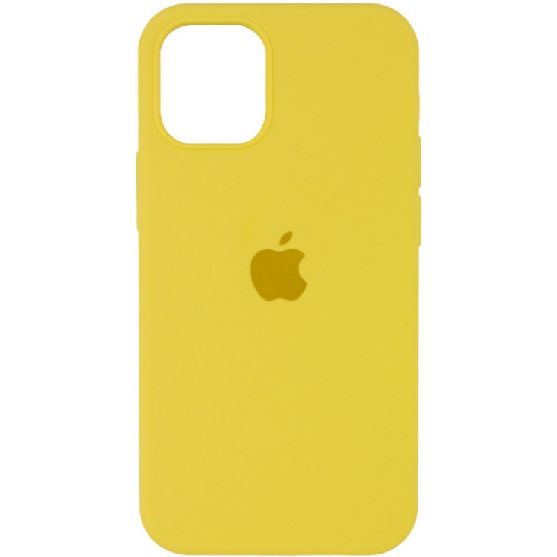 Чохол Silicone Case Full Protection для iPhone 16 Pro Cream yellow