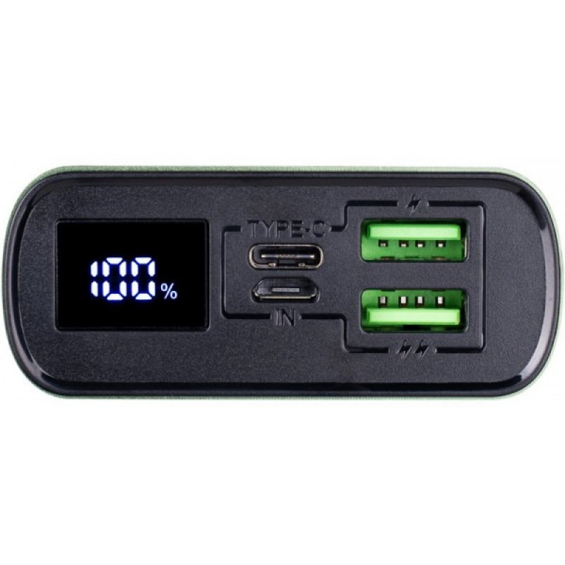 Power Bank Gelius Lightstone GP-PB300i 20000mAh QC+PD 22.5W Green
